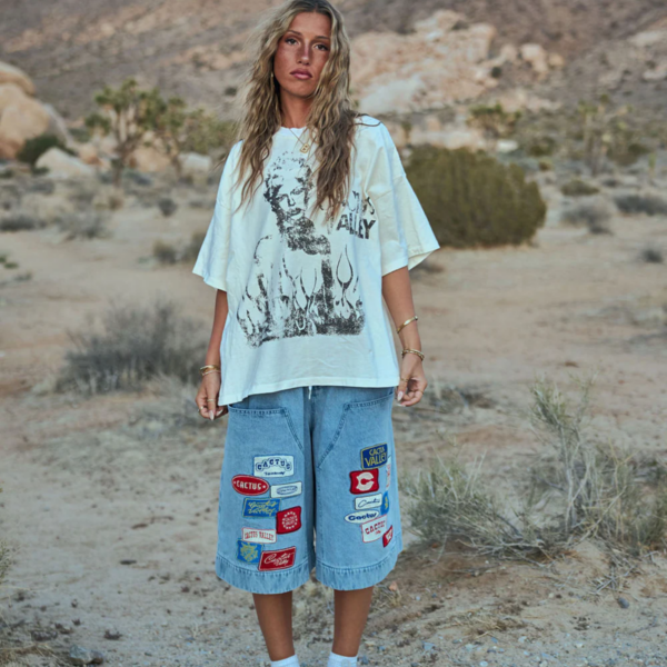 Cactus Lady Tee White (1)