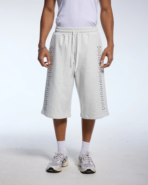 Crystal Cactus Sweat Shorts Grey (2)