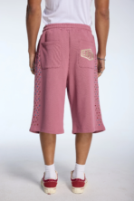 Crystal Cactus Sweat Shorts Raspberry (1)