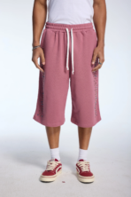 Crystal Cactus Sweat Shorts Raspberry