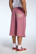 Crystal Cactus Sweat Shorts Raspberry (2)